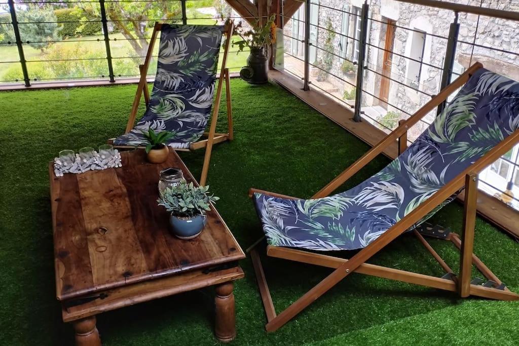 De Charme : La Grange Au Azur Сasa de vacaciones Treffort (Isere)